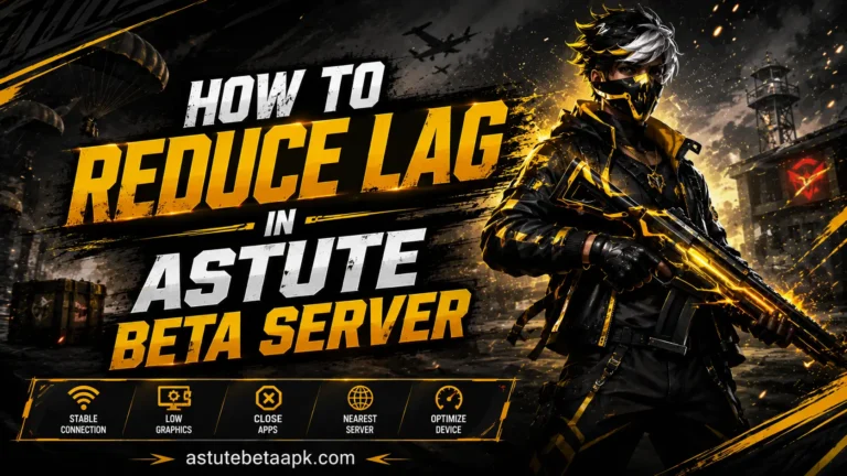 How to Reduce Lag in Astute Beta Server